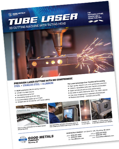 Download Tube Laser Cutting Brochure